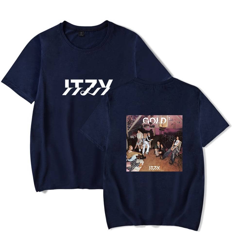 K-pop merchandise t-shirts featuring GOT7's album cover and logo, perfect for fans of the group.