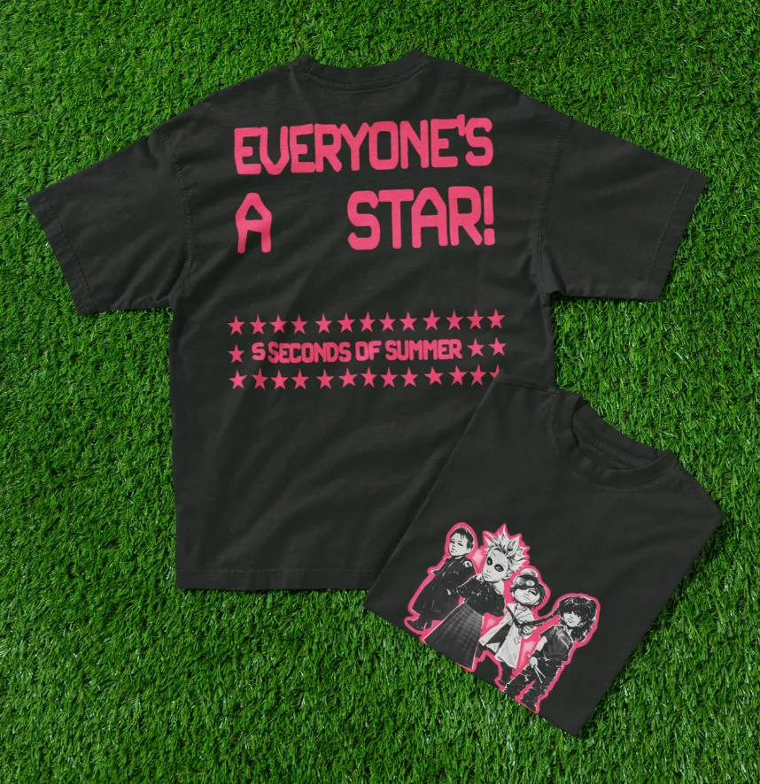 5sos everyone's a star t-shirt