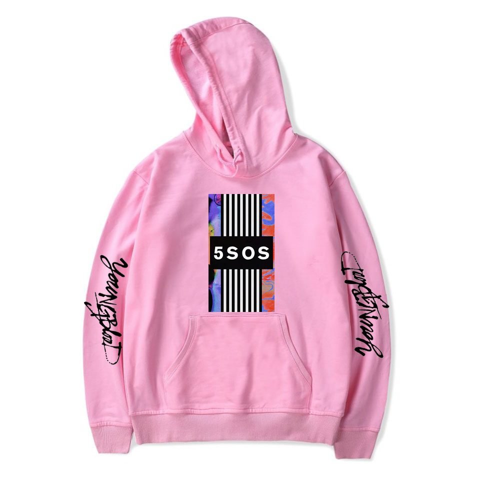 5SOS Winter Pack: Hoodie + Bottle + 2 Pairs of Socks - Image 2