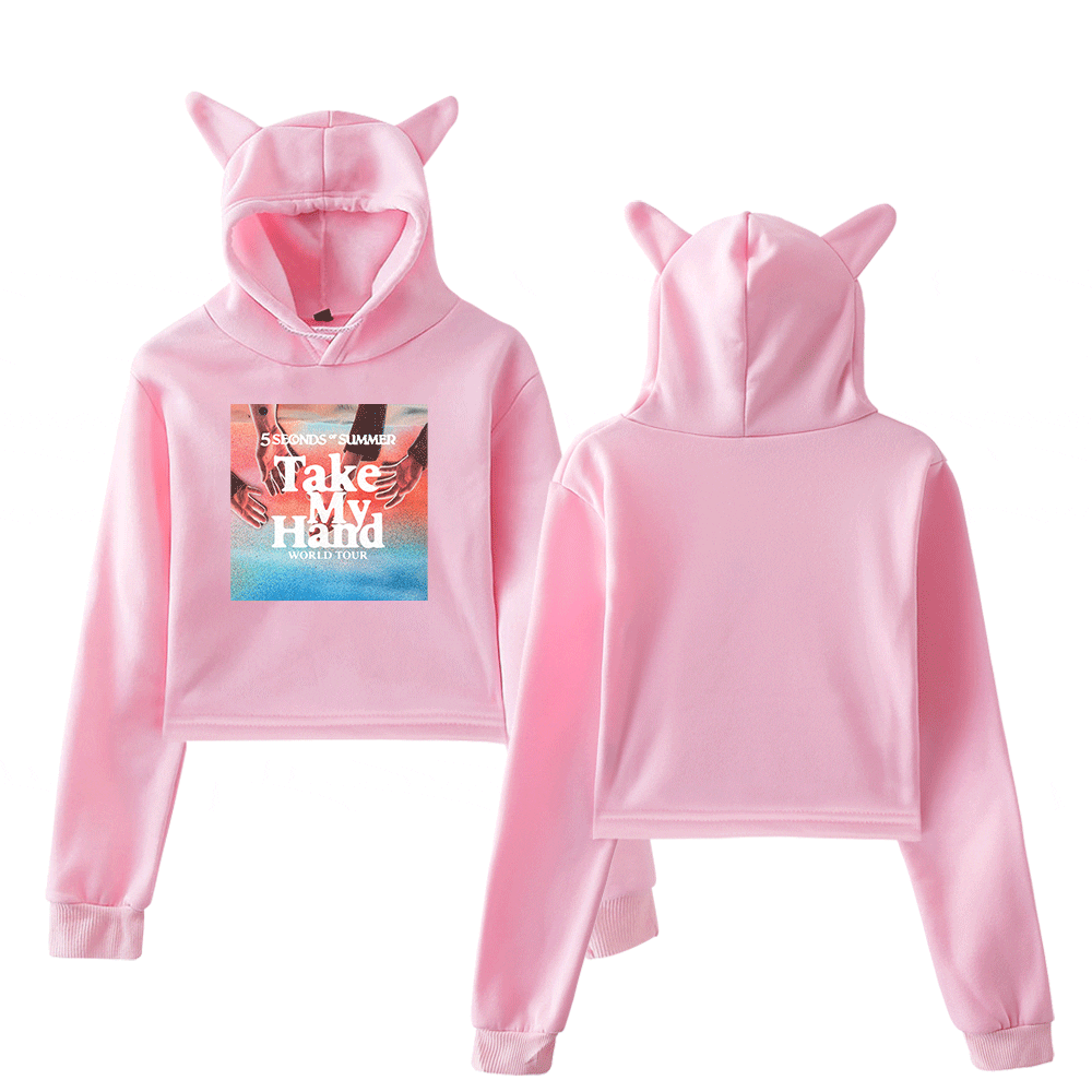 5SOS Cropped Hoodie #14 - Image 2